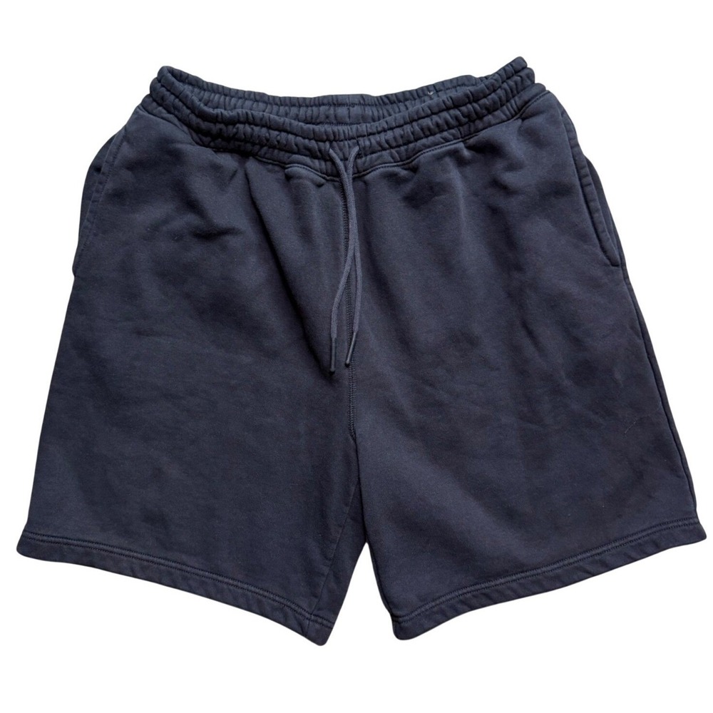 LCKR Shorts Mens Large Black Fleece Lined Sweat Shorts EUC